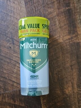 Men Unscented Gel Antiperspirant - Green
